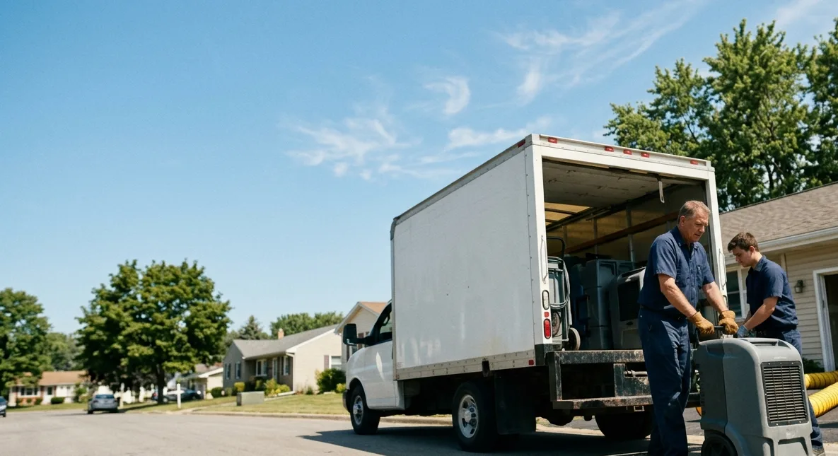 Water Damage Cleanup in Windsor, IL near me